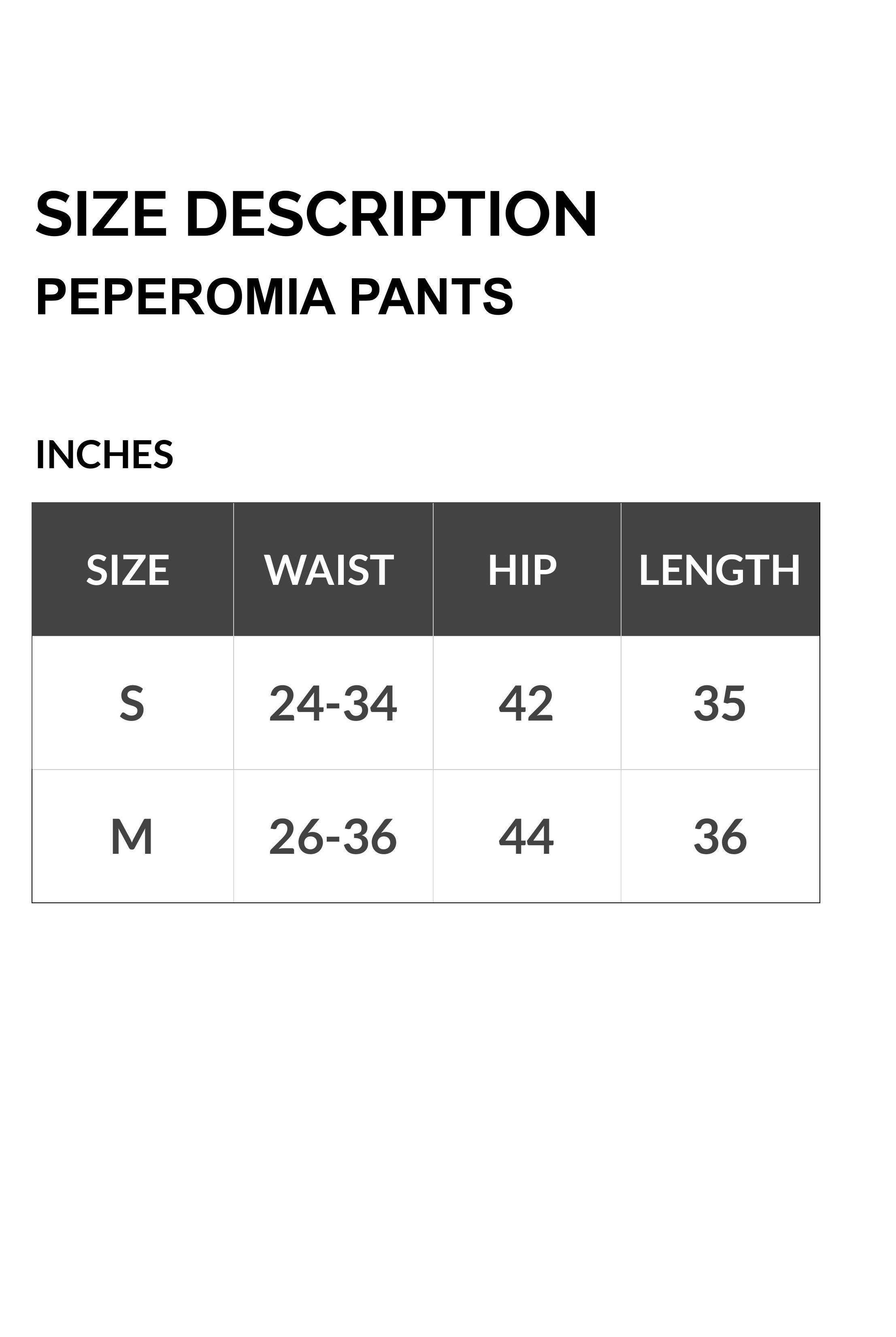 SIZES RELAXED FIT PANTS