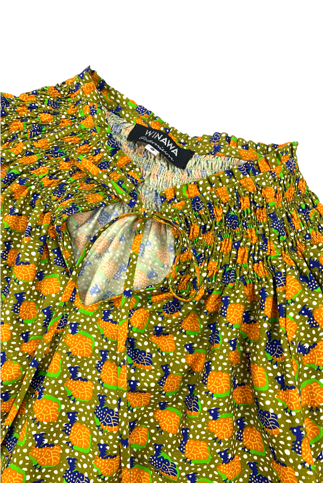 AFRICAN SMOCK BLOUSE