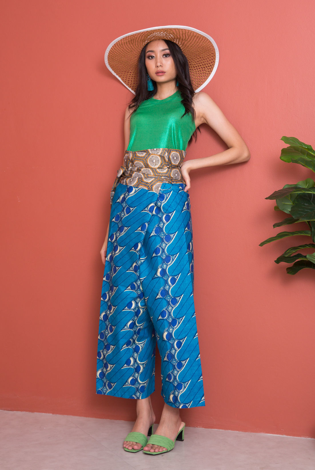 AFRICAN TWO PATTERNED PANTS