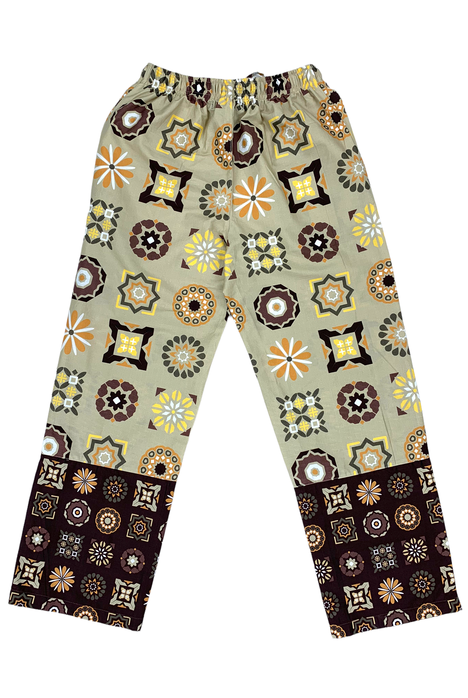 AFRICAN TWO TONE PANTS