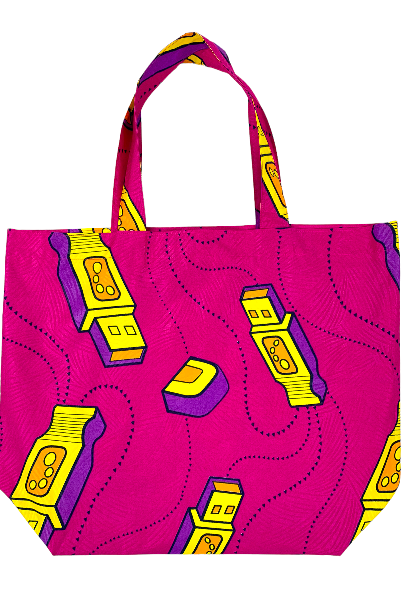 AFRICAN FABRIC TOTE BAG