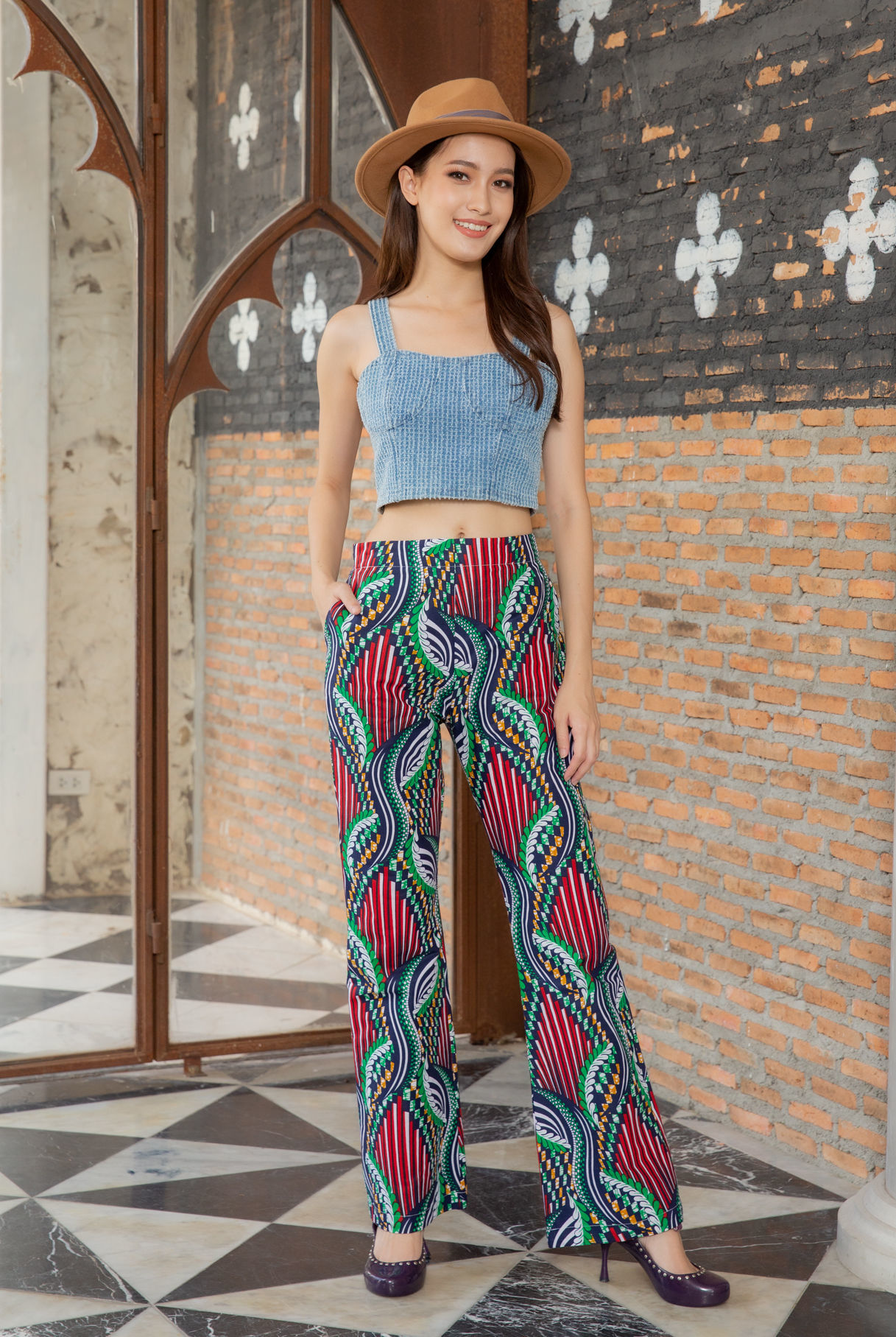 AFRICAN FLARE PANTS