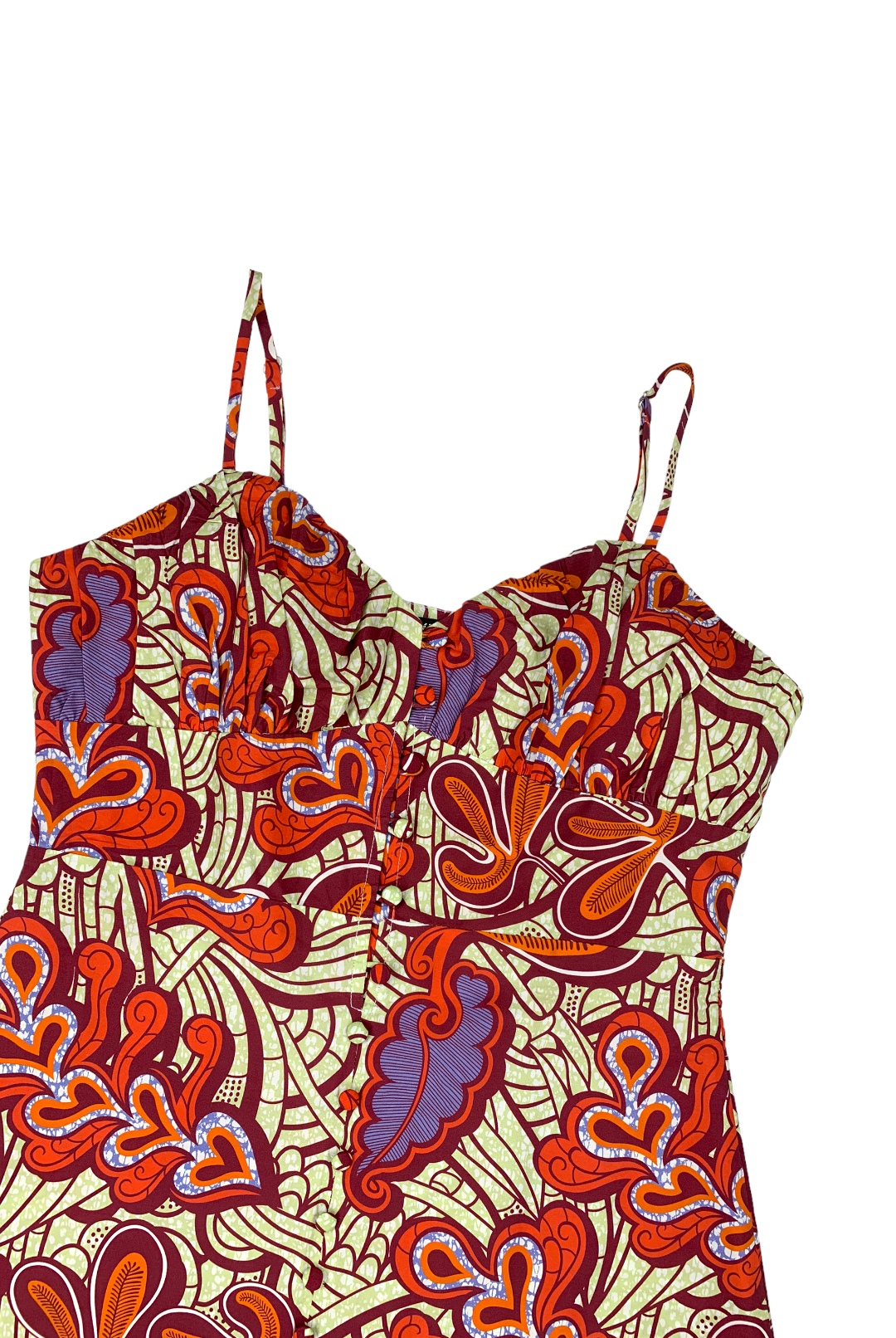 AFRICAN CAMISOLE DRESS