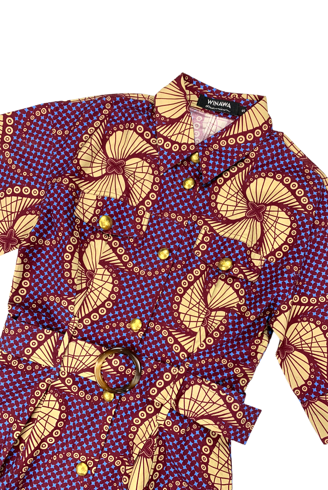 AFRICAN SHIRT DRESS