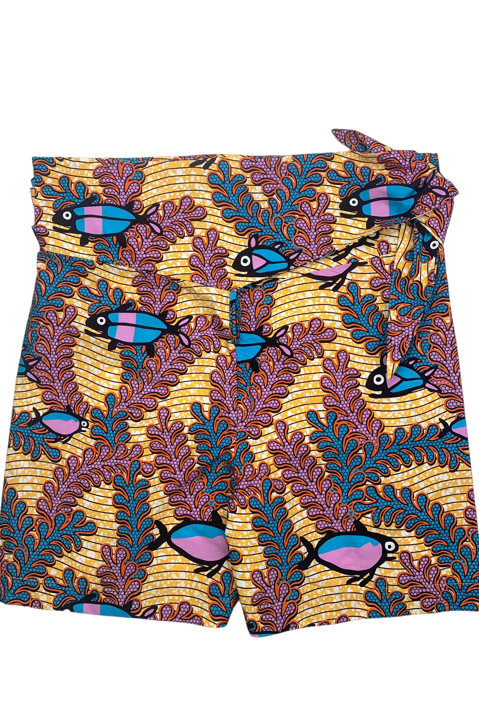 AFRICAN WRAPPED SHORTS