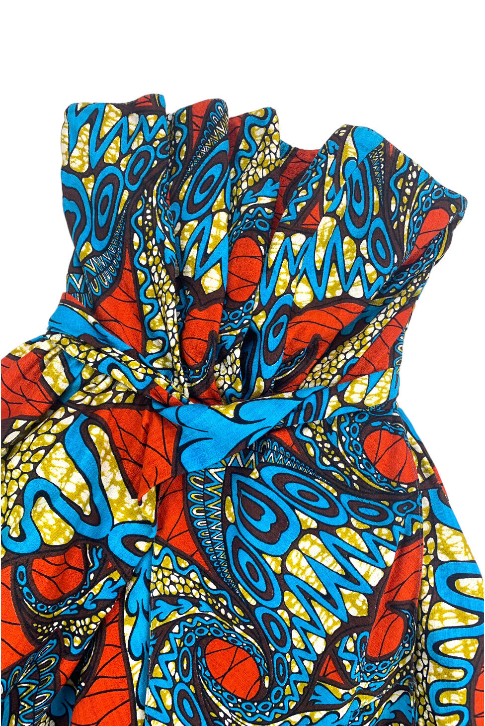 AFRICAN EXCLUSIVE COLLECTION STRAPLESS DRESS