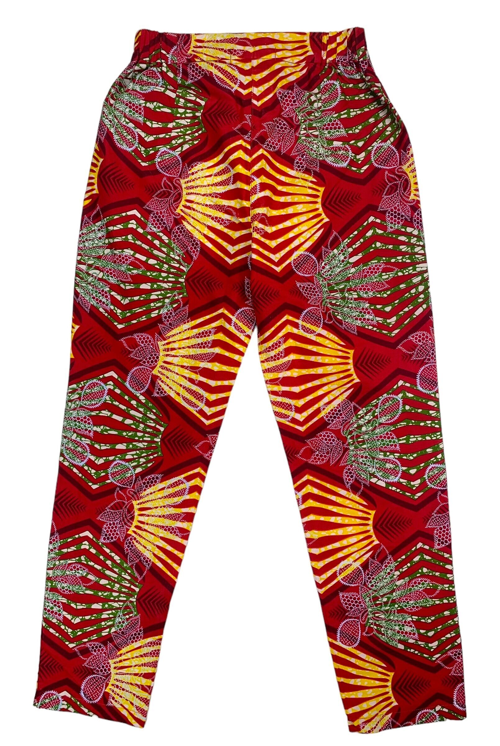 AFRICAN TAPERED PANTS