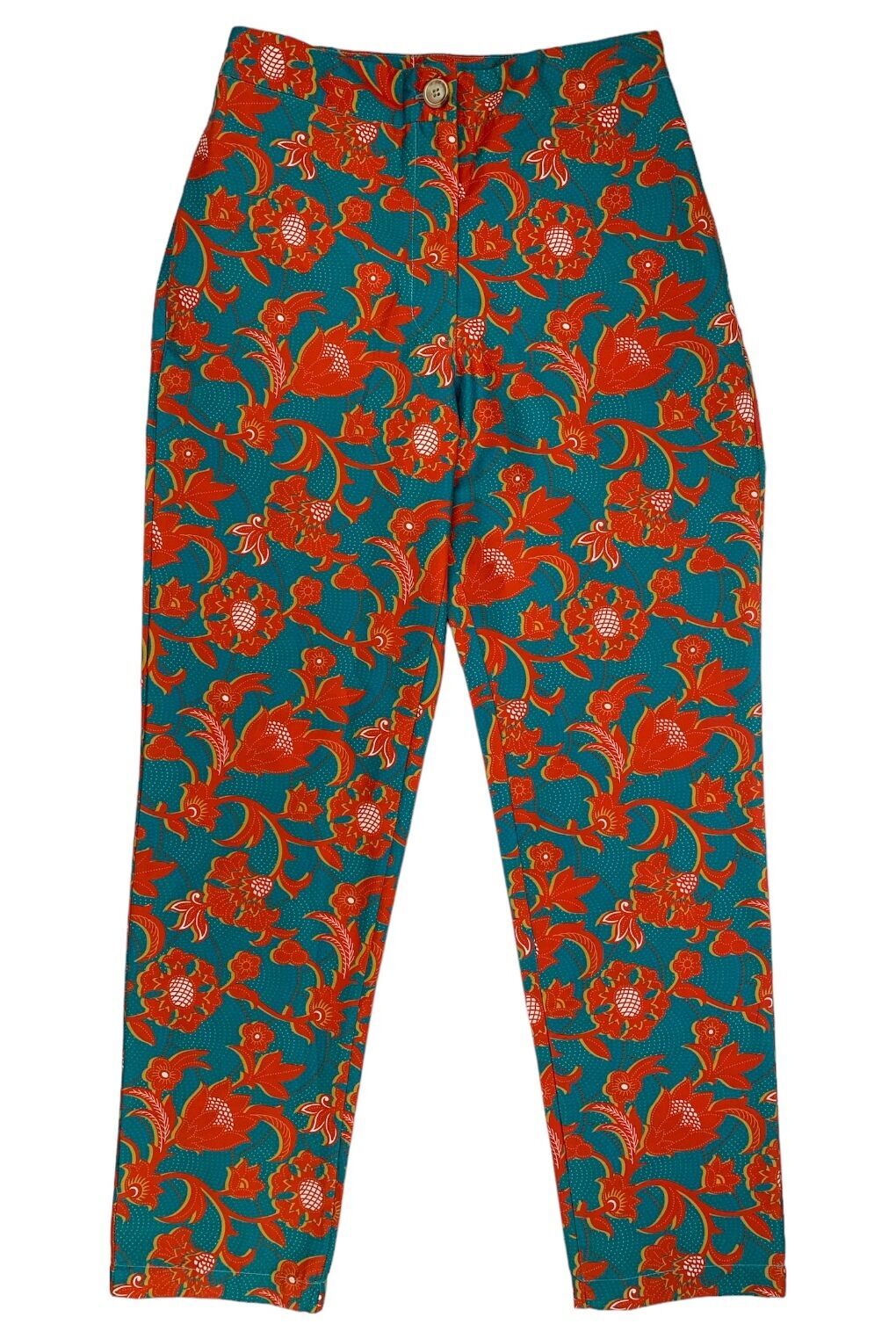 AFRICAN FLORAL PANTS